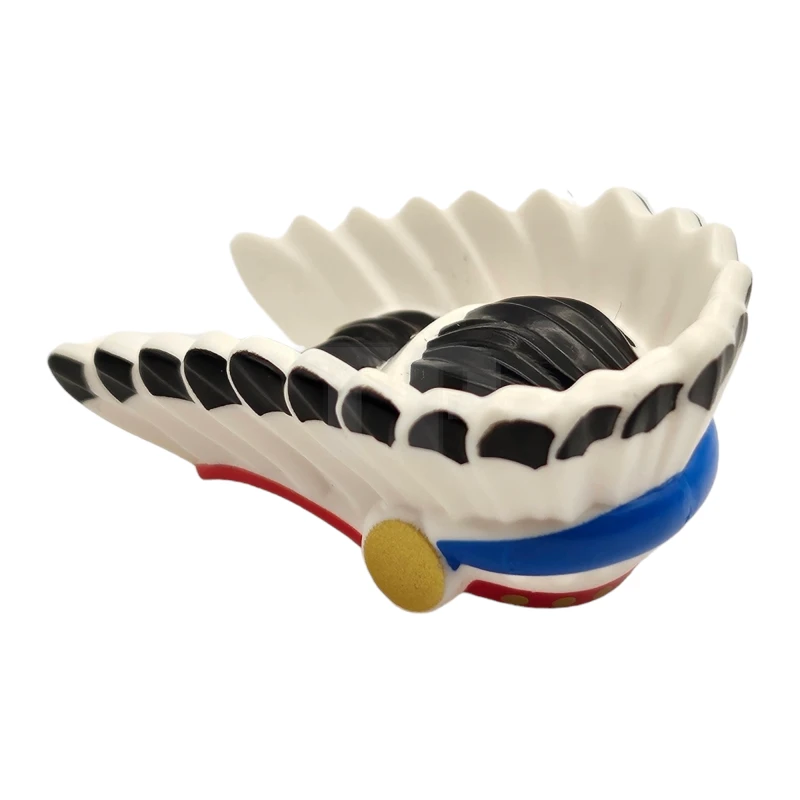 LEGO&reg; 4609939 - 93227pb01 - Minifigure, Headgear Headdress Indian with Colored Feathers, Gold Dots on Red and Black Hair on Back Pattern