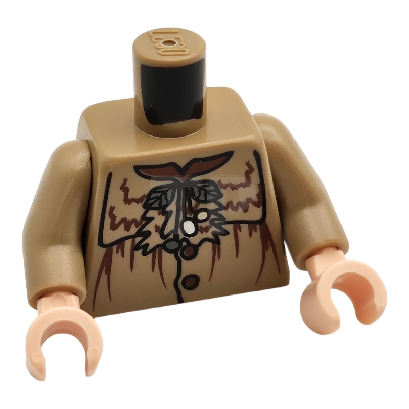 LEGO&reg; 4649235 - 973pb0918c01 - Torse (complet) avec patron de haut de blouse (Professeur Sprout)