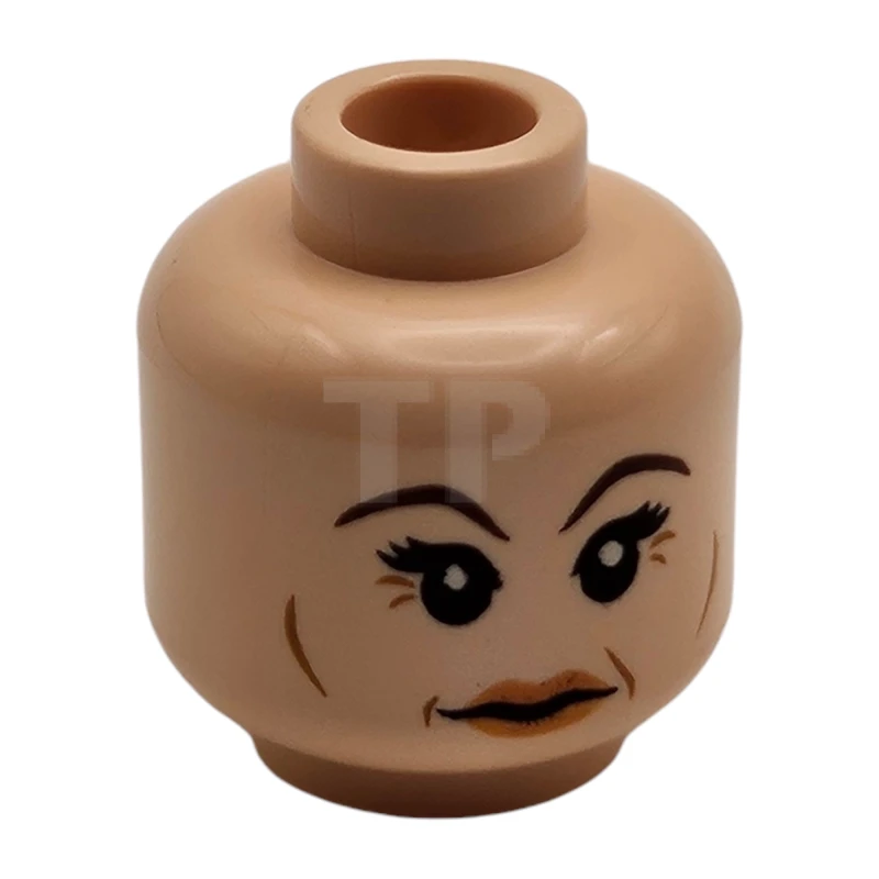 LEGO&reg; 4638854 - 3626bpb0590 - Kopf Minifigur mit Lächeln / Wutmuster (beidseitig - Narcissa)