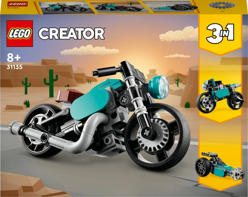 LEGO&reg; 31135 Vintage Motorcycle Set