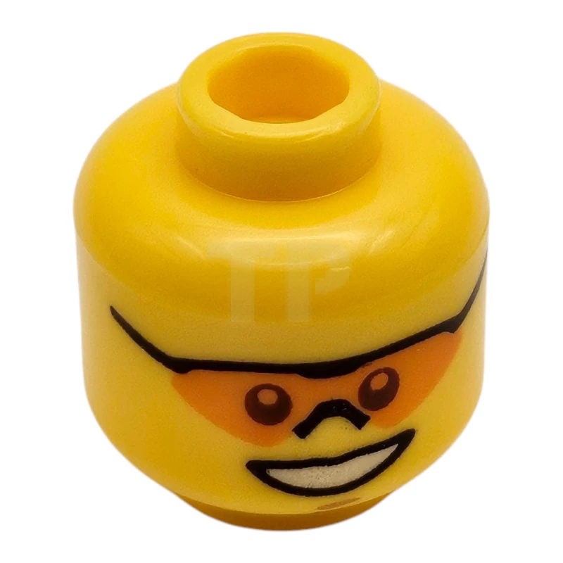 LEGO&reg; 4652361 - 3626cpb0641 - Head Minifig with Sunglasses Pattern