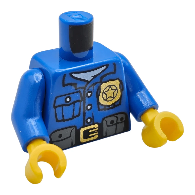 LEGO&reg; 6055887 - 973pb1551c01 - Torso (complete) with Police Shirt Pattern
