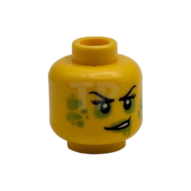 LEGO&reg; 6081298 - 3626cpb1309 - Kopf Minifigur mit Smirk-Muster (beidseitig)