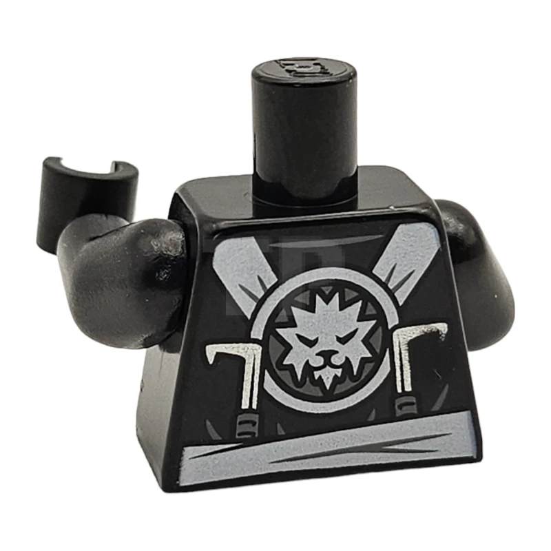 LEGO&reg; 6117066 - 973pb2079c01 - Torso (compleet) met Ninjago harnaspatroon