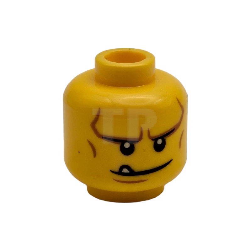 LEGO&reg; 6124964 - 3626cpb1548 - Head Minifig with Smile / Frown Pattern (Dual Sided)