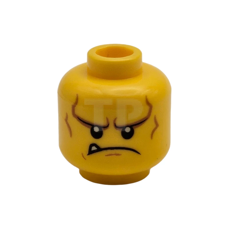 LEGO&reg; 6124964 - 3626cpb1548 - Head Minifig with Smile / Frown Pattern (Dual Sided)
