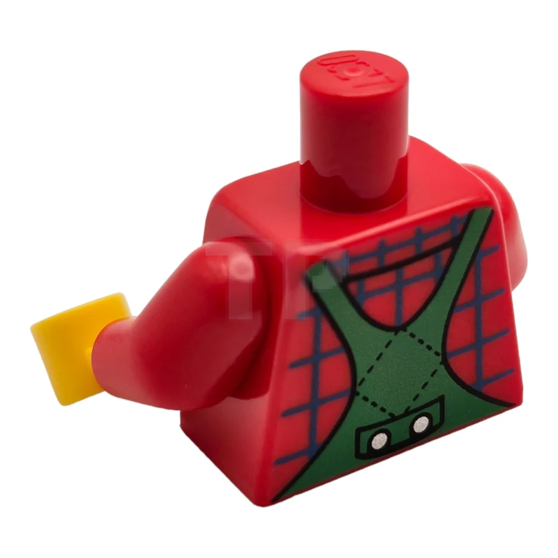 LEGO&reg; 6155234 - 973pb2337c01 - Torso (complete) with Overalls Pattern