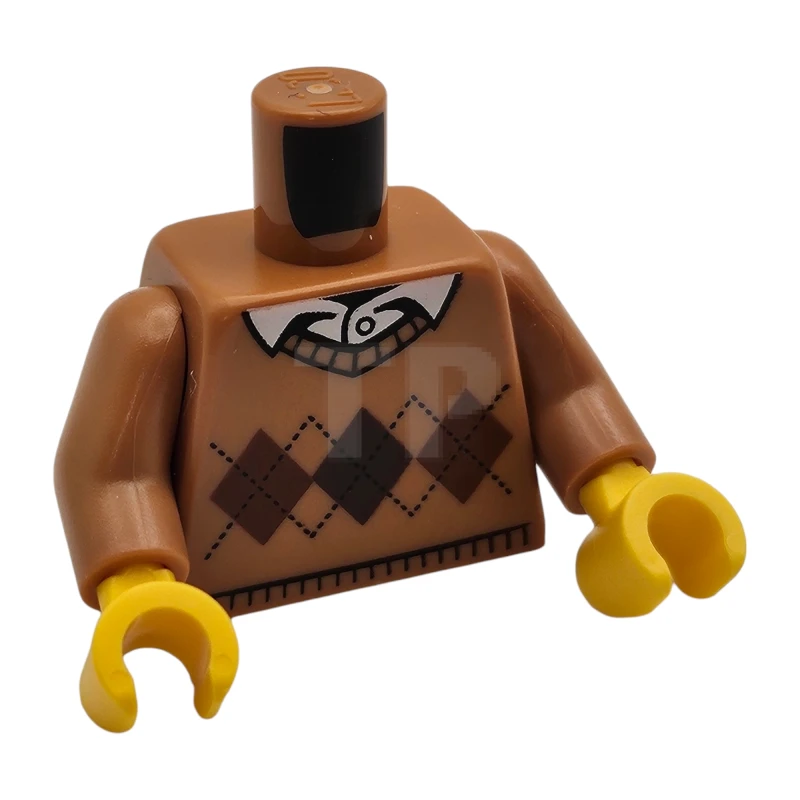 LEGO&reg; 6152800 - 973pb2342c01 - Torso (complete) with Argyle Sweater Pattern