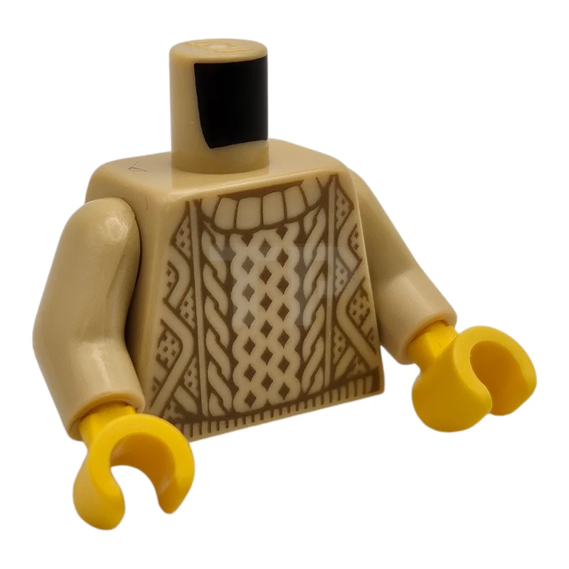 LEGO&reg; 6205345 - 973pb2834c01 - Torso (complete) with Knit Sweater Pattern