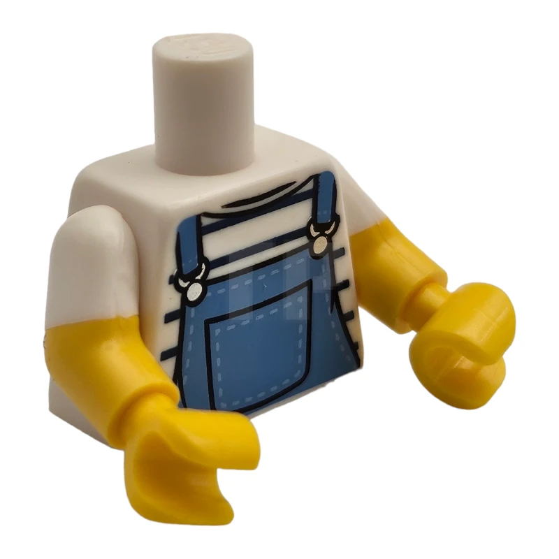 LEGO&reg; 6274981 - 973pb3656c01 - Torso (complete) with Overalls Pattern