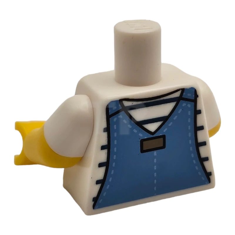 LEGO&reg; 6274981 - 973pb3656c01 - Torso (complete) with Overalls Pattern