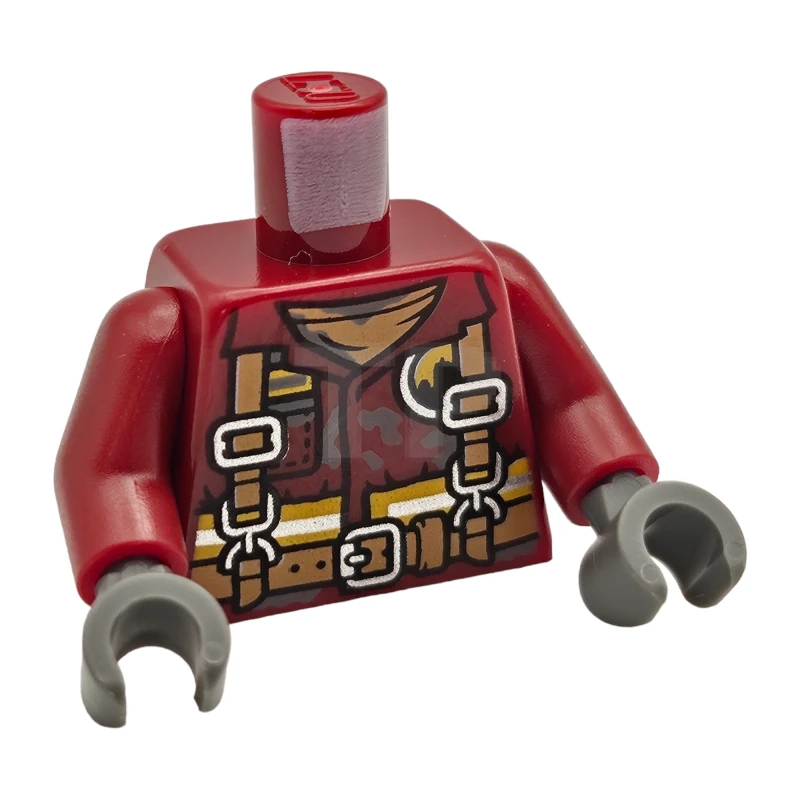 LEGO&reg; 973pb3880c01 - 6295212 - Torso (complete) with Fire Uniform Pattern