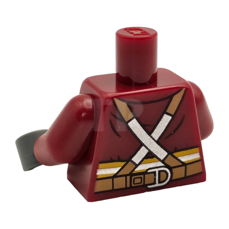 LEGO&reg; 973pb3880c01 - 6295212 - Torso (complete) with Fire Uniform Pattern