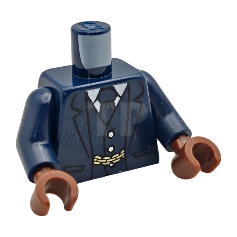LEGO&reg; 6263835 - 973pb3818c01 - Torso (complete) with Suit Jacket Pattern