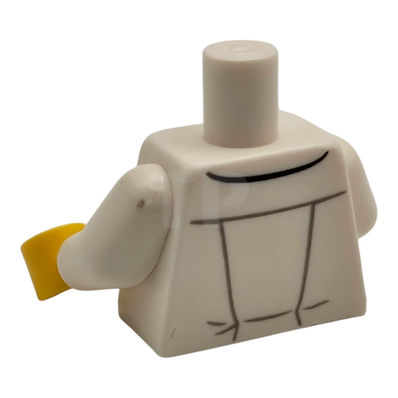 LEGO&reg; 6392062 - 973pb4534c01 - Torso (complete) with Hospital Lab Coat Pattern