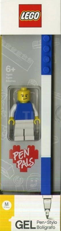 Stylo Gel avec Minifigure - Bleu