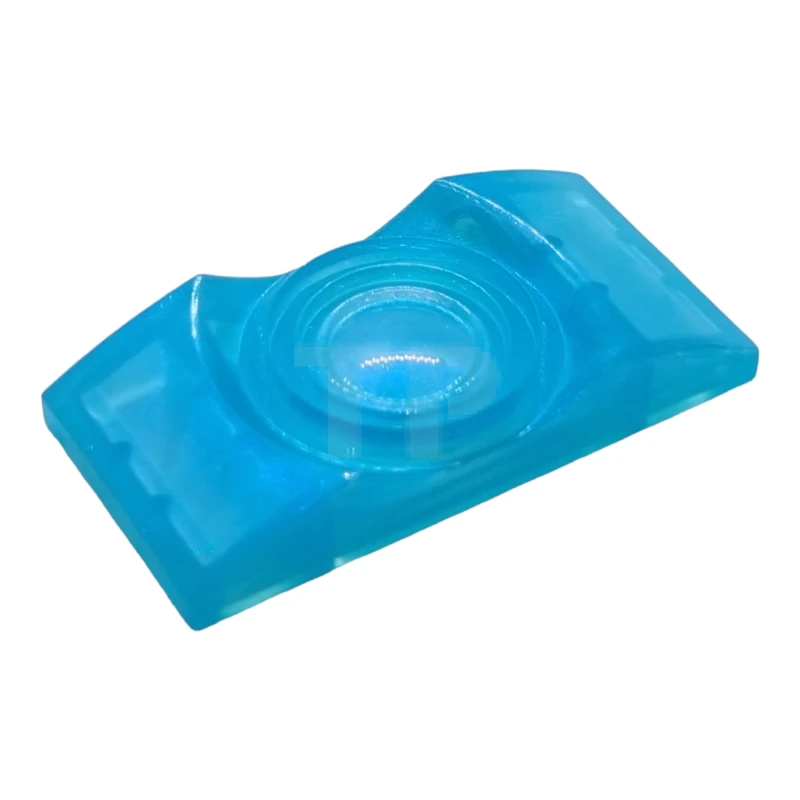 LEGO&reg; 6512328 - 1942 - Électrique, pente lumineuse courbée 4 x 2 x 2/3 double avec lentille de Fresnel.