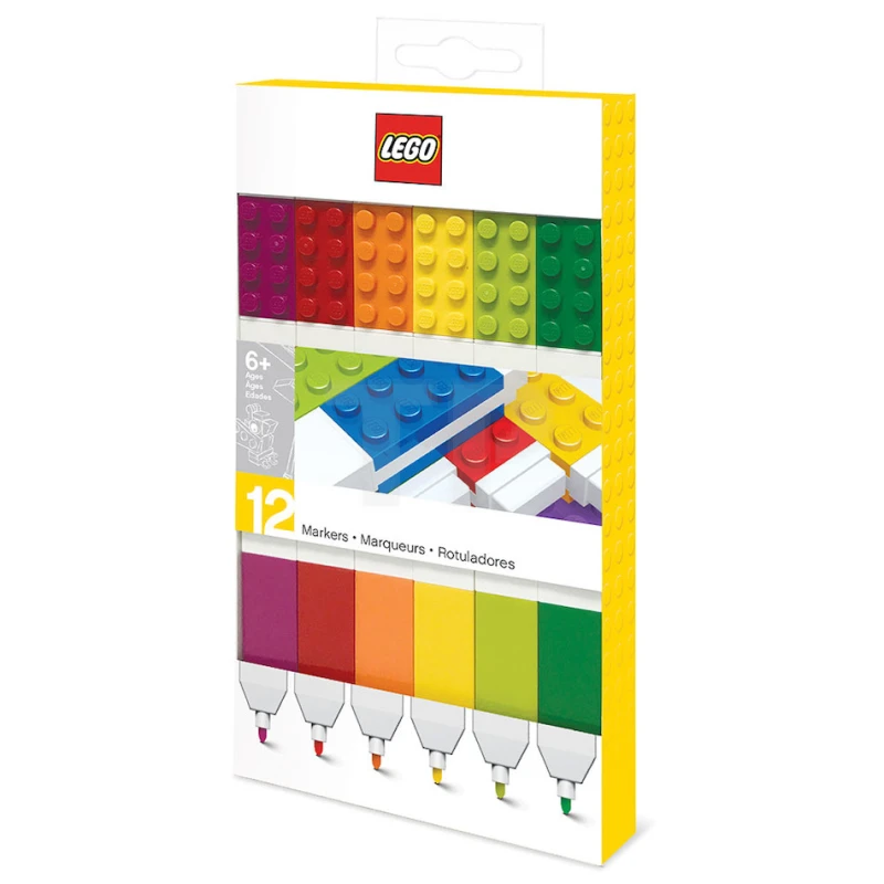 12-pack of LEGO felt tip pens