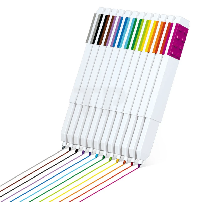 12-pack of LEGO felt tip pens