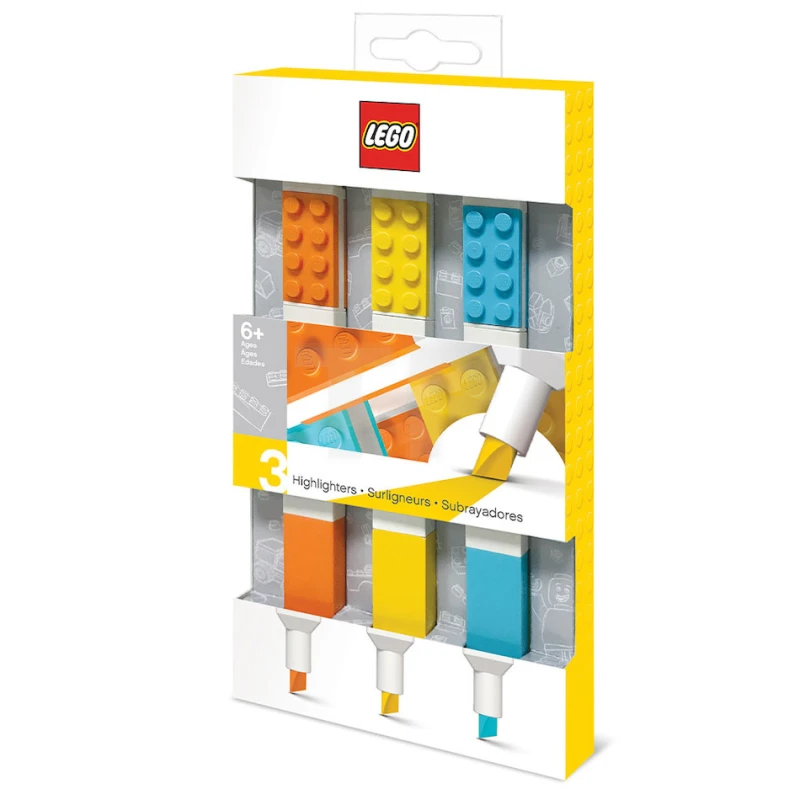 Paquete de 3 rotuladores LEGO