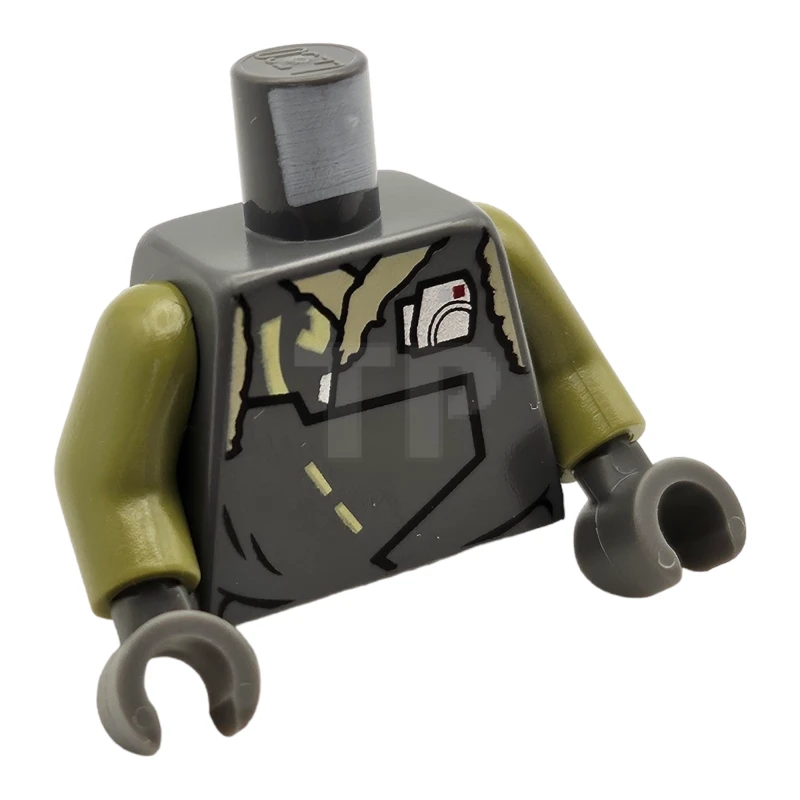 LEGO&reg; 6043489 - 973pb1497c01 - Torse (complet) avec le patron de la veste SW