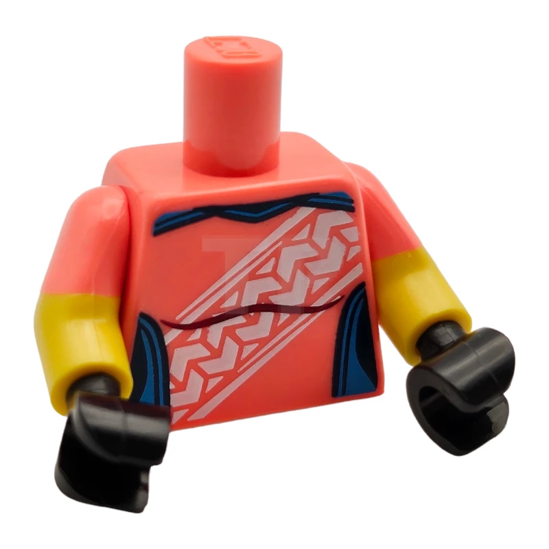 LEGO&reg; 6275282 - 973pb3660c01 - Torso (compleet) met truipatroon