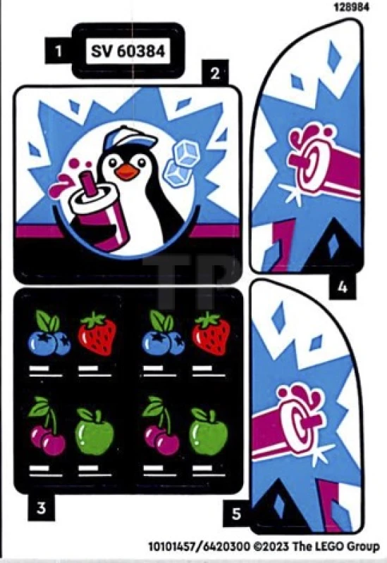 LEGO&reg; 6420300 - Sticker for Set 60384