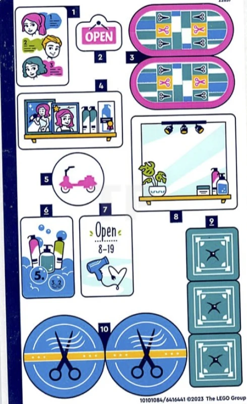 LEGO&reg; 6416441 - Sticker for Set 4174