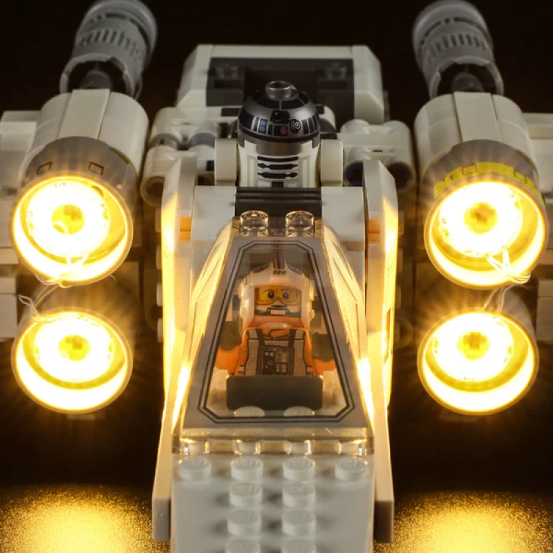 Light kit for LEGO® 75301 Luke Skywalker's X-Wing Fighter