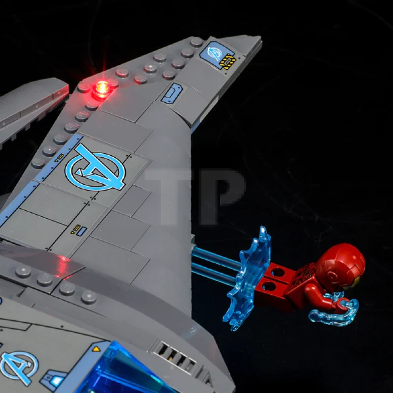 Light kit for LEGO® 76248 The Avengers Quinjet