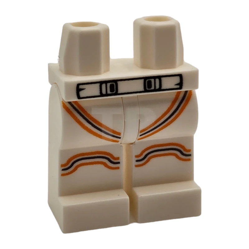 LEGO&reg; 6264146 - 970c00pb0973 - Minifig Piernas con diseño de rayas