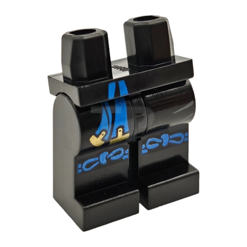 LEGO&reg; 6117277 - 970c00pb0425 - Legs Minifig with Sash and Knotted Knee Straps Pattern