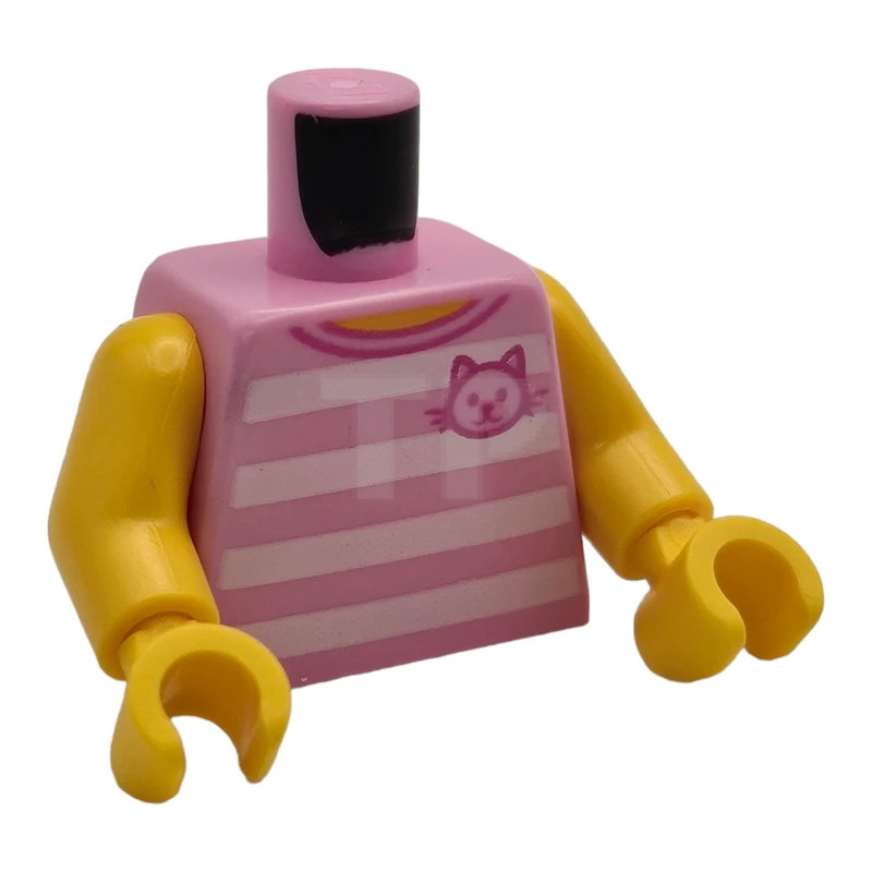 LEGO&reg; 6153140 - 973pb2339c01 - Torso (complete) with T-Shirt with Lines Pattern