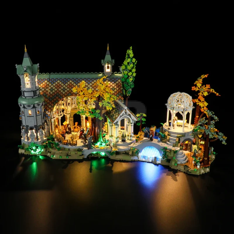 Light kit for LEGO® 10316 THE LORD OF THE RINGS: RIVENDELL™