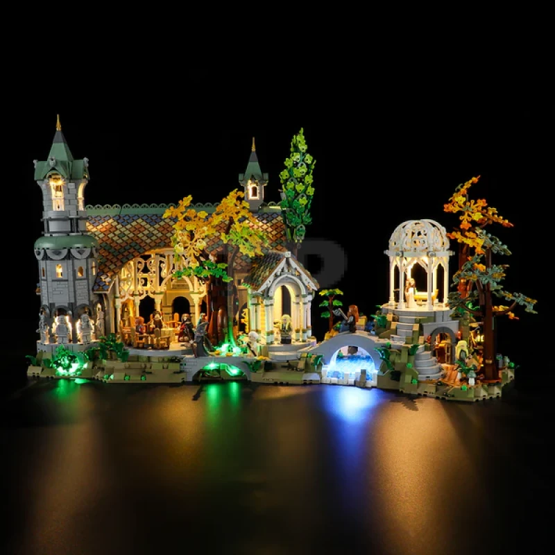 Light kit for LEGO® 10316 THE LORD OF THE RINGS: RIVENDELL™