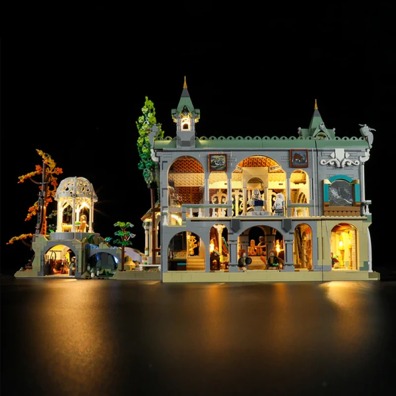 Light kit for LEGO® 10316 THE LORD OF THE RINGS: RIVENDELL™