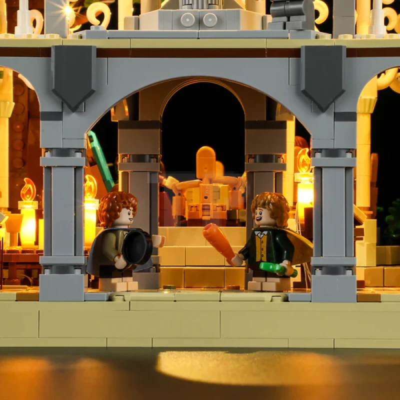 Light kit for LEGO® 10316 THE LORD OF THE RINGS: RIVENDELL™