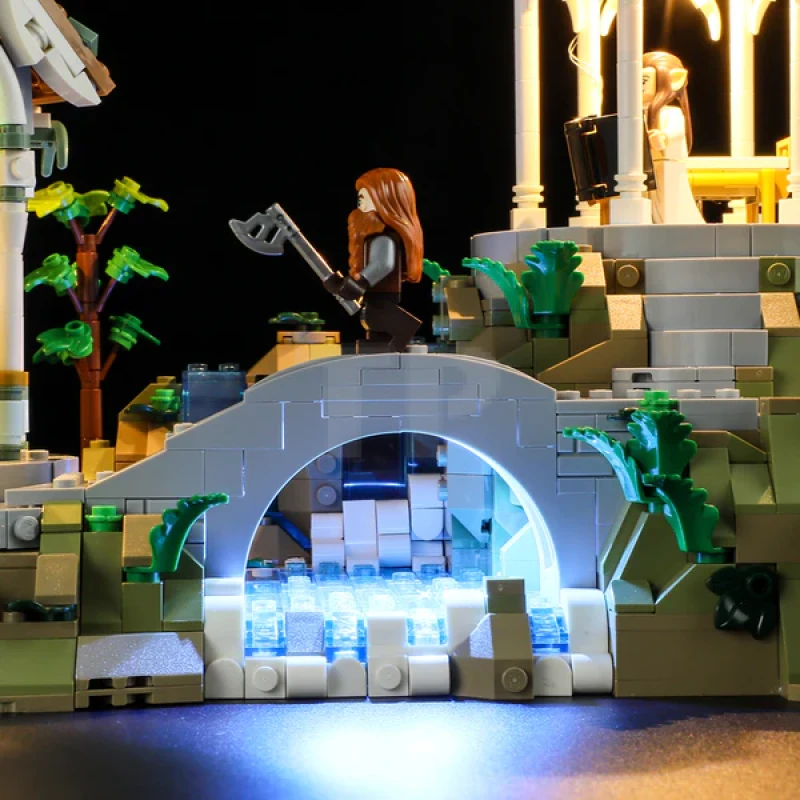Light kit for LEGO® 10316 THE LORD OF THE RINGS: RIVENDELL™