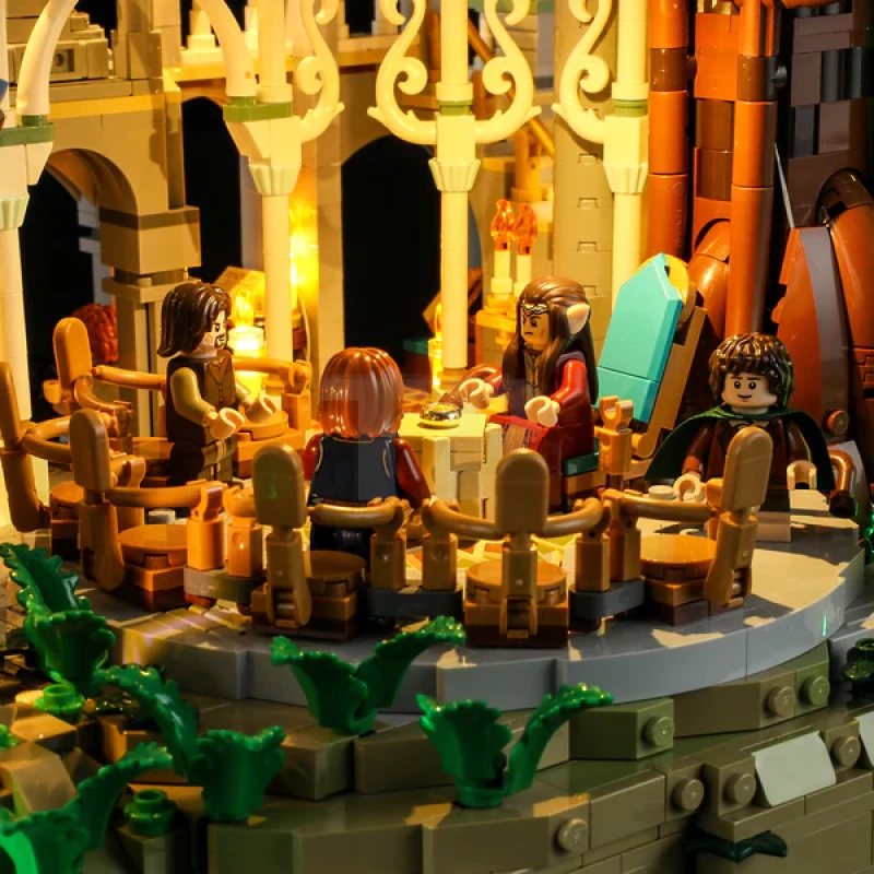 Light kit for LEGO® 10316 THE LORD OF THE RINGS: RIVENDELL™