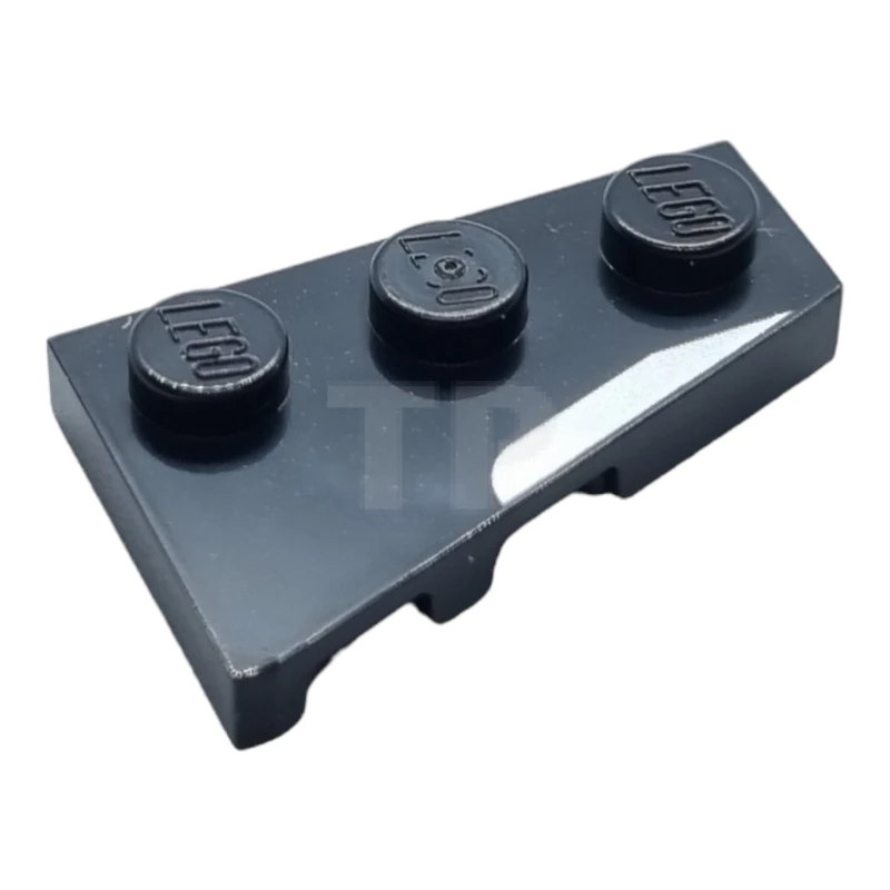 LEGO&reg; 6438738 - 43722pb04 - Plaque 3 x 2 cale droite avec motif à rayures.