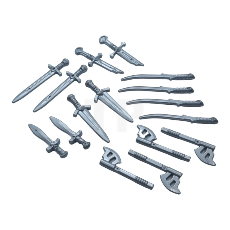 LEGO&reg; 2674 - 6411018 - Minifigure, Weapon Pack The Lord of the Rings, 16 in Bag (Multipack)