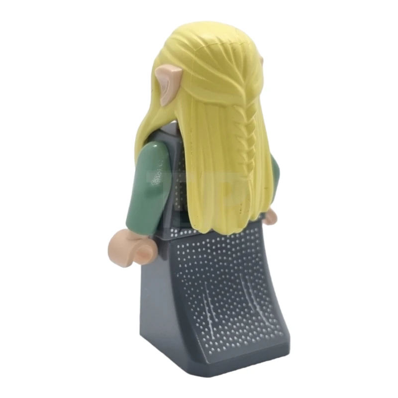 LEGO&reg; lor120 Rivendell Elf - Female, Dark Bluish Gray Robe