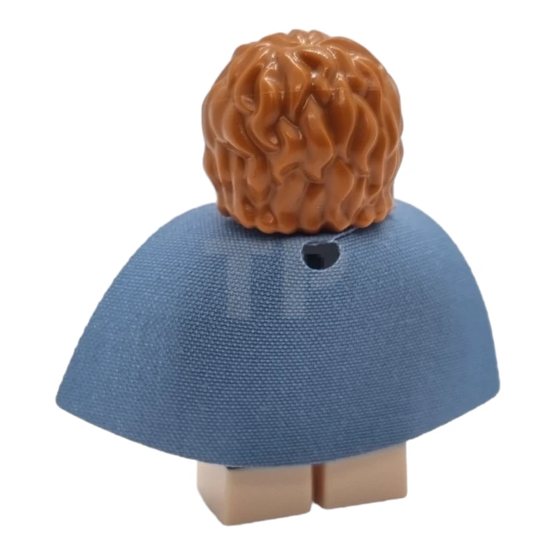 LEGO&reg; lor113 Samwise Gamgee (Sam) - Zandblauwe Cape, Lichte Nougat Voeten