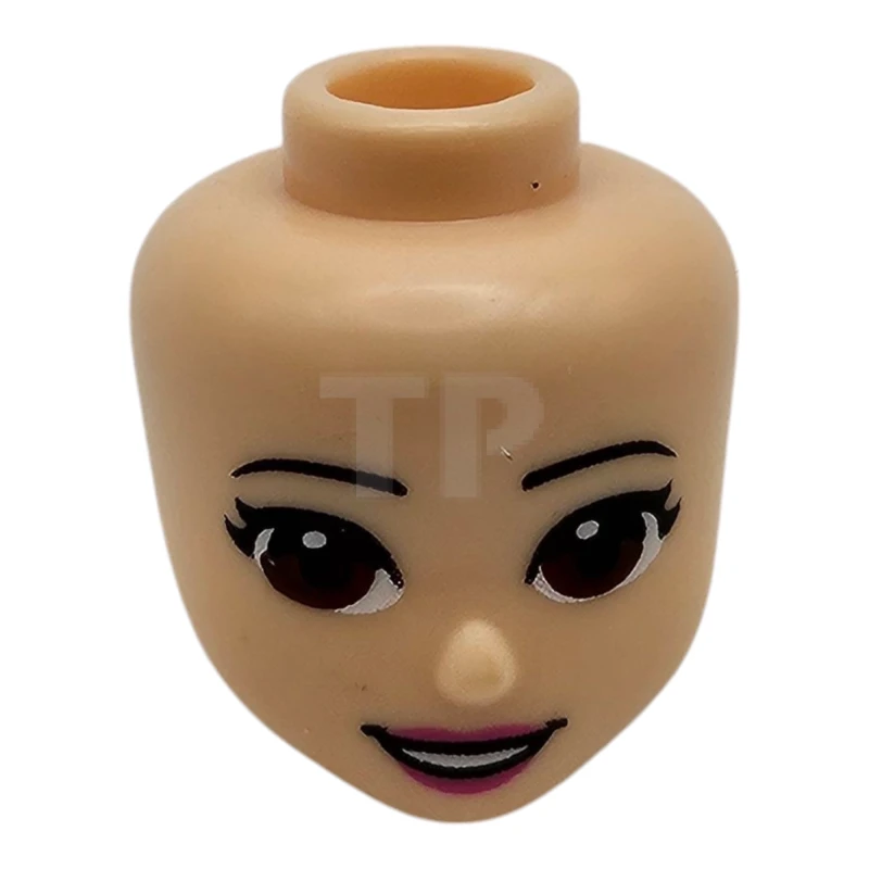 LEGO&reg; 6289323 - 37291 - Head Mini Doll with Brown Eyes Pattern