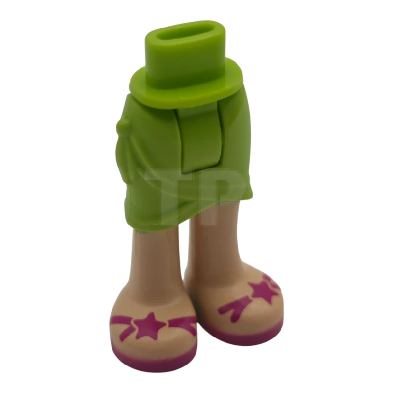 LEGO&reg; 6231565 - 11244c00pb07 - Legs Mini Doll mit Wickelrock und Sandalen Schnittmuster