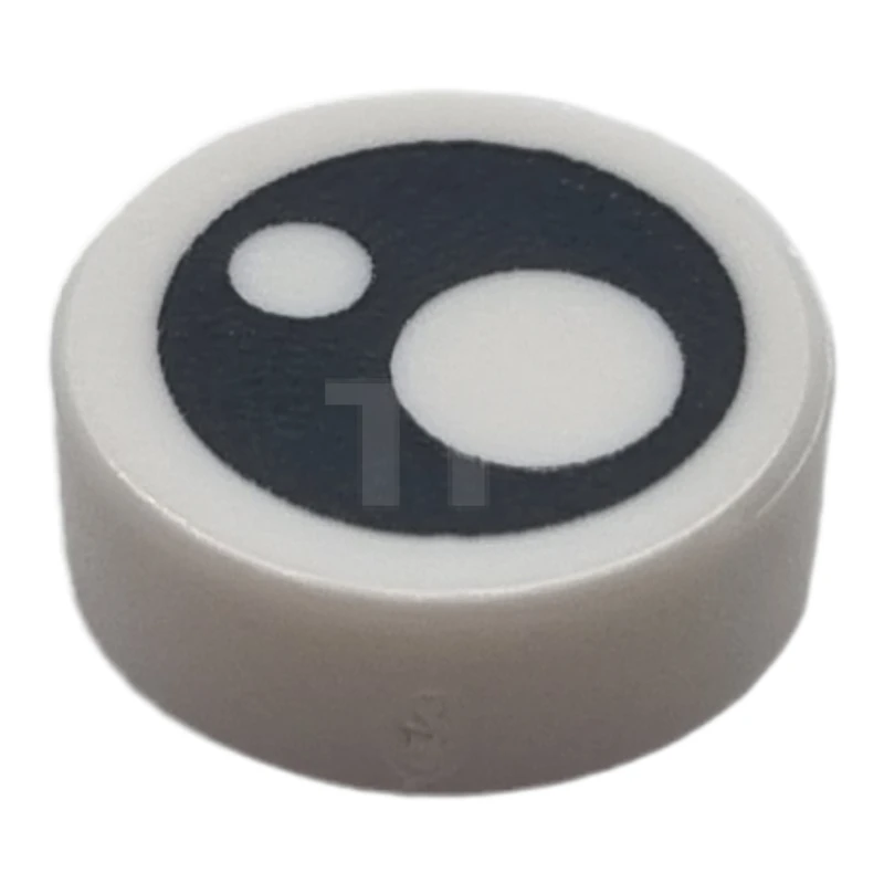 LEGO&reg; 6431716 - 98138pb367 - Tile 1 x 1 Round with Eye Pattern
