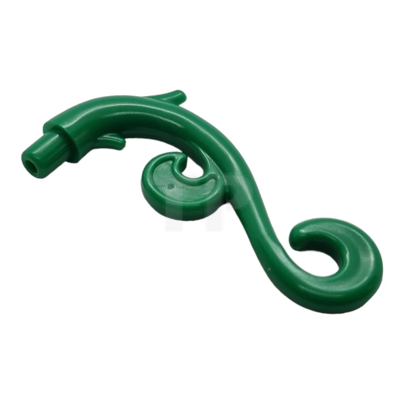 LEGO&reg; 6429031 - 28870 - Plant Stem, Curved with 2 Thorns and 2 Swirls