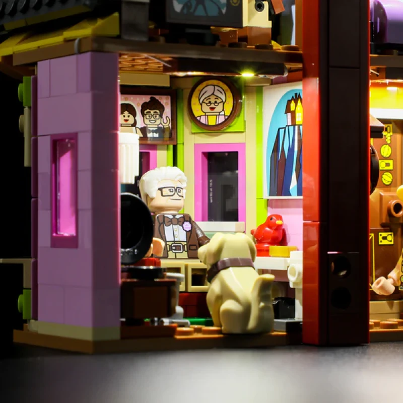 Light kit for LEGO® 43217 'Up' House