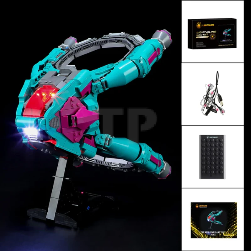 Light kit for LEGO® 76255 The New Guardians' Ship