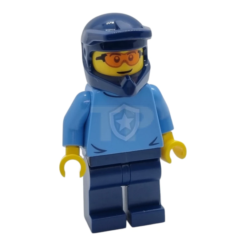 LEGO&reg; cty1570 Police Officer with Bike Helmet